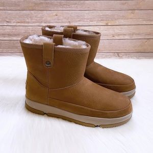 UGG Women’s Classic Weather Mini Chestnut Boots